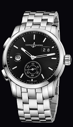 Replica Ulysse Nardin Dual Time Manufacture 3343-126-7/92 replica Watch